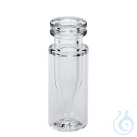 Schnappringflasche ND11. Klarglas. 1. hydrolytische Klasse. 0.25 ml. 32 x...