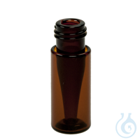 Kurzgewindeflasche ND9. Braunglas. 1. hydrolytische Klasse. 0.25 ml. 32 x...