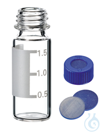 2in1 Kit. LC/MS & GC/MS zertifiziert: Vial ND9. Klarglas. 1.5 ml. 32 x 11.6...