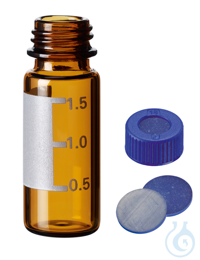 2in1 Kit. LC/MS & GC/MS zertifiziert: Vial ND9. Braunglas. 1.5 ml. 32 x 11.6...