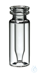 Schnappringflasche ND11. Klarglas. 1. hydrolytische Klasse. 0.3 ml. 32 x 11.6...