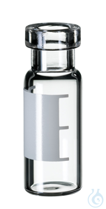 Rollrandflasche ND11. Klarglas. 1. hydrolytische Klasse. 1.5 ml. 32 x 11.6...