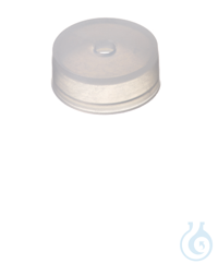 PE-Kappe ND20. 22 x 8.4 mm. für Bördelrand und HS-Rand. transparent. 4.3 mm...