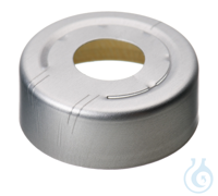 Bördelkappe ND20. Aluminium. Headspace mit Sollbruchstelle. ohne Septum....