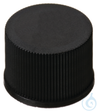Schraubkappe ND10. PP. schwarz. geschlossen. ohne Septum. VE=100. LABSOLUTE®...