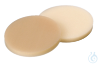 Septum 12.9 mm. Silikon creme/PTFE beige. 3.2 mm. 45° shore A. für...