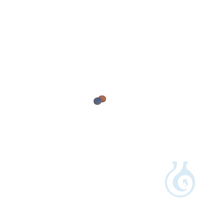 Septum 30.3 mm. Butyl rot/PTFE grau. 2.5 mm. 55° shore A. für Schraubkappe GL...