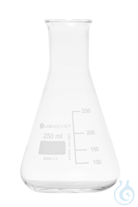 Erlenmeyerkolben. Enghals. aus Borosilikatglas 3.3. mit dauerhafter....