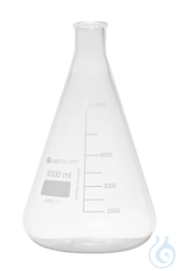Erlenmeyerkolben. Enghals. aus Borosilikatglas 3.3. mit dauerhafter....