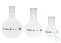 Einhals-Rundkolben. 10 ml. NS 14/23. aus Borosilikatglas 3.3. ohne Stopfen....