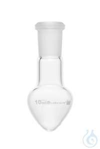 Spitzkolben. Einhals. 10 ml. NS 14/23. Borosilikatglas 3.3. ohne Stopfen....