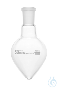 Spitzkolben. Einhals. 50 ml. NS 14/23. Borosilikatglas 3.3. ohne Stopfen....