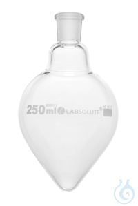 Spitzkolben. Einhals. 250 ml. NS 14/23. Borosilikatglas 3.3. ohne Stopfen....