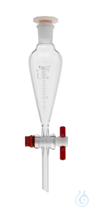 Scheidetrichter. 50 ml. NS 19/26. Borosilikatglas 3.3. nach Squibb. ISO 4800....