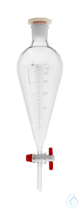 Scheidetrichter. 500 ml. NS 29/32. Borosilikatglas 3.3. nach Squibb. ISO...