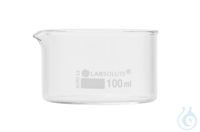 Kristallisierschale. 100 ml. Ø=70 mm. h=40 mm. aus Borosilikatglas 3.3. klar....