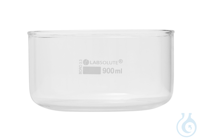 Kristallisierschale. 900 ml. Ø=140 mm. h=75 mm. aus Borosilikatglas 3.3....