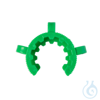 Schliffklemme. POM. NS 24/29. grün. für Kegelschliffe. VE=1. LABSOLUTE®  VE=1...