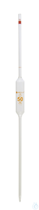 Vollpipetten. 50 ml. eine Marke. 540 mm. Farbcode rot. Kalk-Soda-Glas....