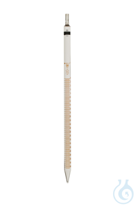 Messpipette. 1 ml. Typ 3. Klasse AS. 360 ±10 mm. gemäß ISO 835. braune...