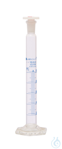 Mischzylinder. 10 ml. NS 10/19. Klasse A. aus Borosilikatglas 3.3. gemäß ISO...