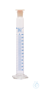 Mischzylinder. 250 ml. NS 29/32. Klasse A. aus Borosilikatglas 3.3. gemäß ISO...