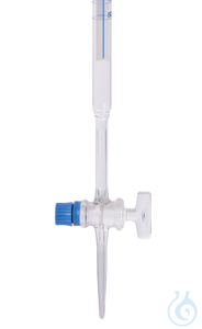 Bürette. Borosilikatglas 3.3. 50 ml. Teilung 0.1 ml. Fehler ± 0.05 ml....