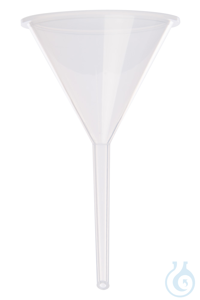 Analysentrichter. PP. Ø=75 mm. VE=6. LABSOLUTE®  VE=6 Stück Analysentrichter....