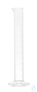 Messzylinder. 100 ml. hohe Form. Klasse A. Graduierung 0.50 ml. Höhe 250 mm....