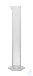 Messzylinder, 1000 ml, hohe Form, Klasse A, Graduierung 5,00 ml, Höhe 459 mm,...