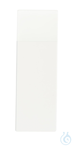 Objektträger. geschliffene Kanten. Ecken 45°. Schriftfeld weiss. 76x26x1 mm....