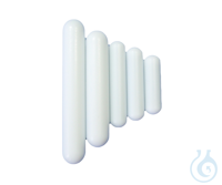 Magnetrührstäbchen. 10 x 6 mm. zylindrisch. glatt. PTFE-beschichtet. VE=10....
