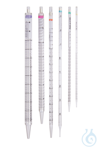 Serologische Pipetten 1 ml. PS. steril. einzeln verpackt. Gelb. VE=500....