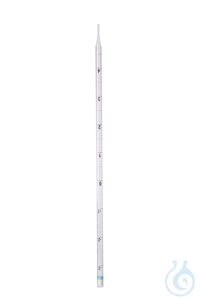 Serologische Pipetten 5 ml. PS. steril. einzeln verpackt. Blau. VE=200....