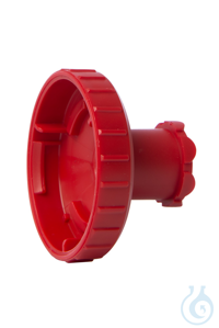Adapter für Dispensertips Volumen 25 ml. VE=1. rot. LABSOLUTE®  VE=1 Stück...