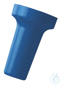 Pipettenaufnahmekonus für LABSOLUTE® Pipettierhelfer. autoklavierbar. Blau....
