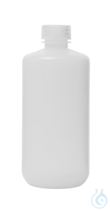 Enghals-Flaschen. HDPE. 500 ml. VE=12. LABSOLUTE®  VE=12 Stück...
