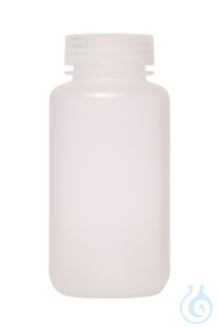 Weithals-Flaschen. HDPE. 250 ml. VE=12. LABSOLUTE®  VE=12 Stück...