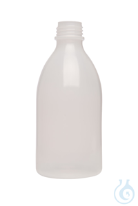 Enghalsflasche. 250 ml. LDPE. natur. GL25. VE=1. LABSOLUTE®  VE=1 Stück...