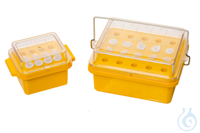 Mini cooler -20°C für 12 x 1.5 ml Röhrchen. PC kühlgel . VE= 1. LABSOLUTE®...