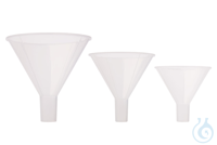 Pulvertrichter. PP. Ø=65 mm. VE=1. LABSOLUTE®  VE=1 Stück Pulvertrichter. PP....