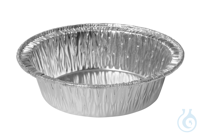 Aluschalen. Ø 99 mm. 110 ml. LABSOLUTE®  VE=100 Stück Aluschalen. Ø 99 mm....