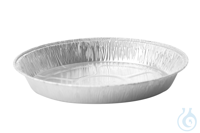 Aluschalen. 520 ml. Ø=192 mm. h=23 mm. VE=50. LABSOLUTE®  VE=50 Stück...