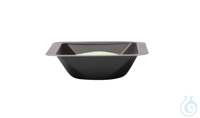 Wägeschalen quadratisch. antistatisch. PS. 85x85x24 mm. schwarz. VE=500...