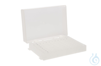 PCR-Reaktionsgefäßständer für 0.2 ml Reaktionsgefäße. 96 Stellplätze. PP....