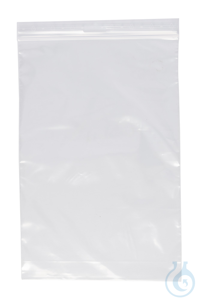 Druckverschlussbeutel. 70x100 mm. LDPE. 50 µm. Euroloch. VE=100. LABSOLUTE®...