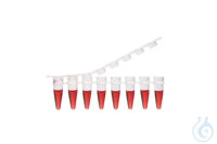 PCR 8er-Streifen. flach. Standard. mit Deckelstreifen. VE=125. LABSOLUTE®...
