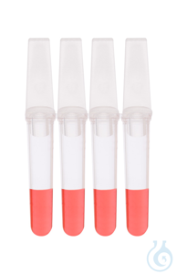 PCR 4er-Streifen für Qiagen/Corbett Rotor-Gene® Geräte. mit Deckel. VE=250....