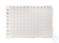 96 well PCR-Platte. Halbrand. matt. ABI®- Style. 0.2 ml. VE= 50. LABSOLUTE®...