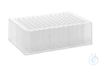 Deep Well Platte 1.2 ml. PS. erhöhter Rand. VE=32 Stück. LABSOLUTE®  VE=32...